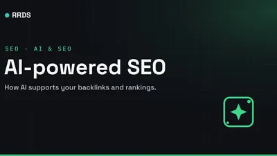 AI-powered SEO — RRDS blog cover