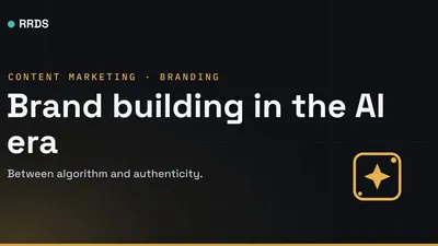 Brand building in the AI era — RRDS blog cover