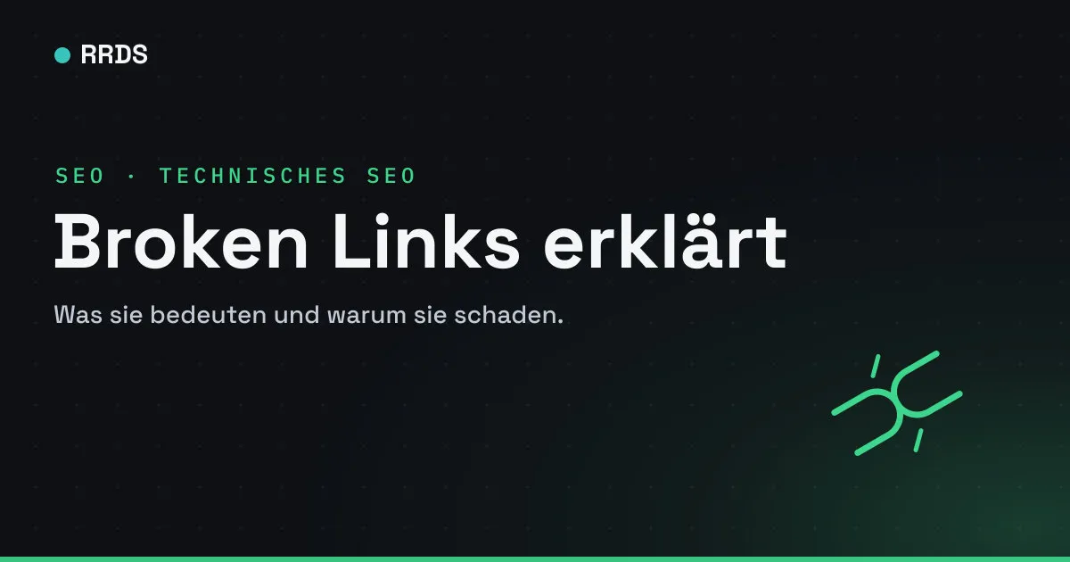 Broken Links erklärt — RRDS Blog-Cover