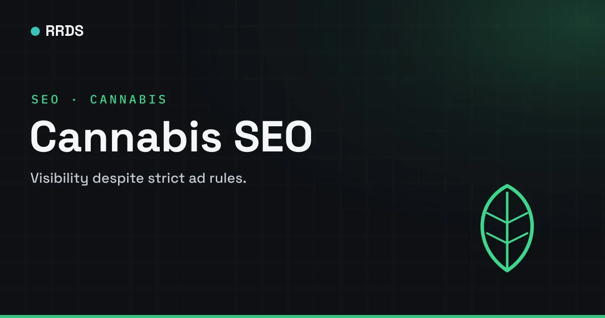 Cannabis SEO — RRDS blog cover