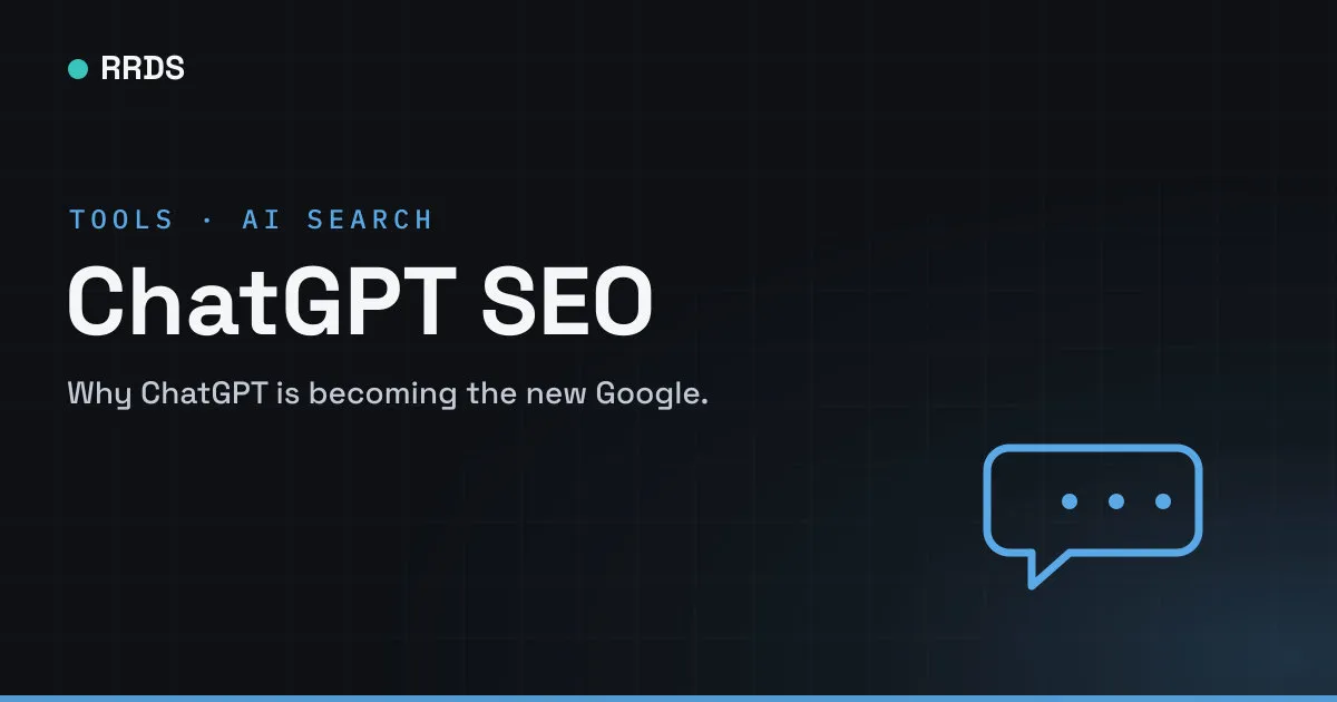 ChatGPT SEO — RRDS blog cover