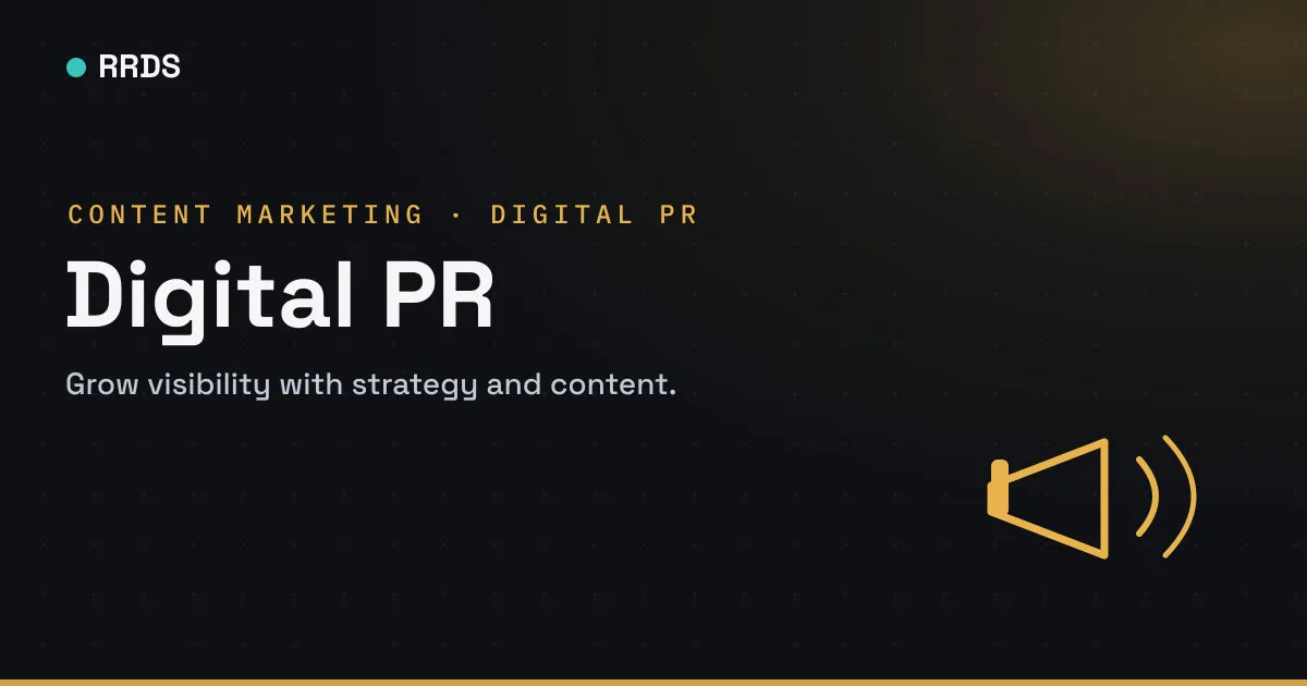 Digital PR — RRDS blog cover