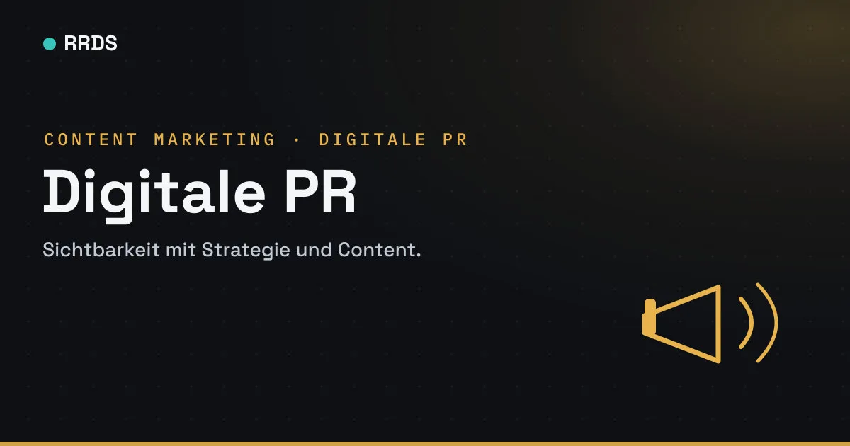 Digitale PR — RRDS Blog-Cover