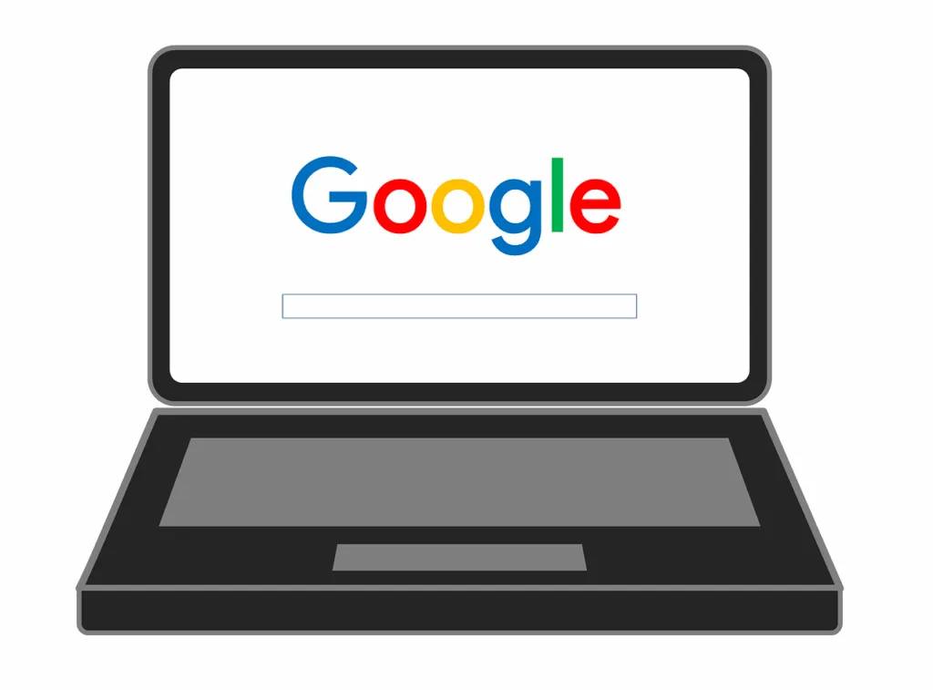 Google Search Console auf einem Laptop – Symbolbild für das Google Disavow Tool zur Entwertung schlechter Backlinks