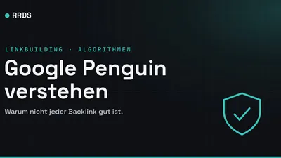 Google Penguin verstehen — RRDS Blog-Cover