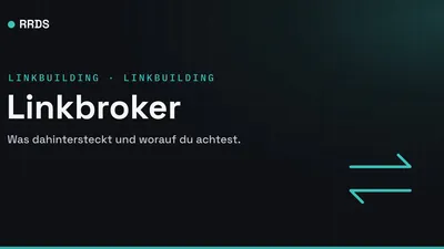 Linkbroker — RRDS Blog-Cover