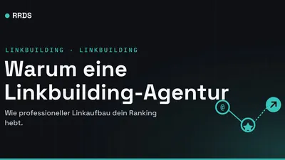 Warum eine Linkbuilding-Agentur — RRDS Blog-Cover