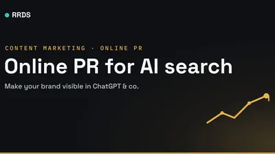 Online PR for AI search — RRDS blog cover