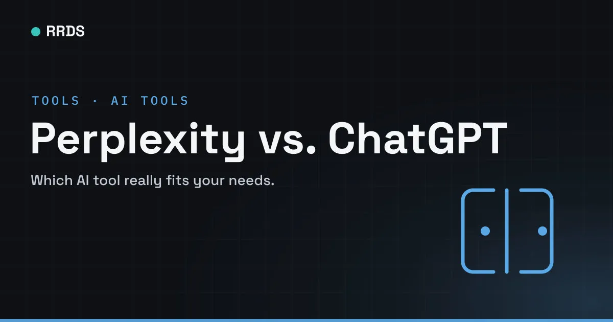 Perplexity vs. ChatGPT — RRDS blog cover