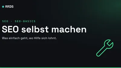 SEO selbst machen — RRDS Blog-Cover