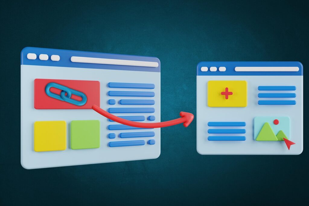 Visualization of toxic backlinks – a network of low-quality links